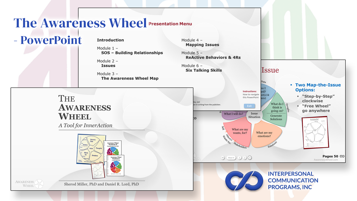 The Awareness Wheel PowerPoint