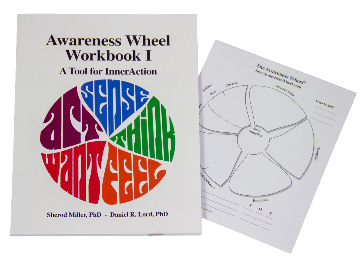 Awareness Wheel Workbook I with InnerAction Notepad