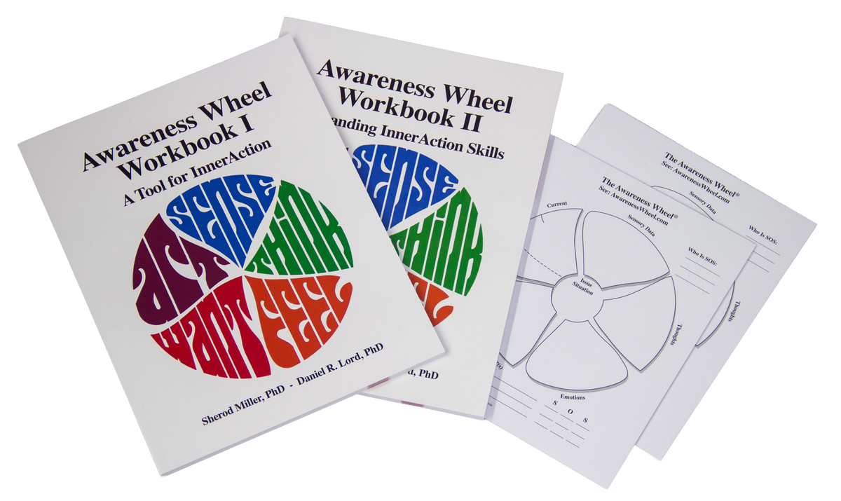 Awareness Wheel Workbooks I & II, with 2 InnerAction Notepads
