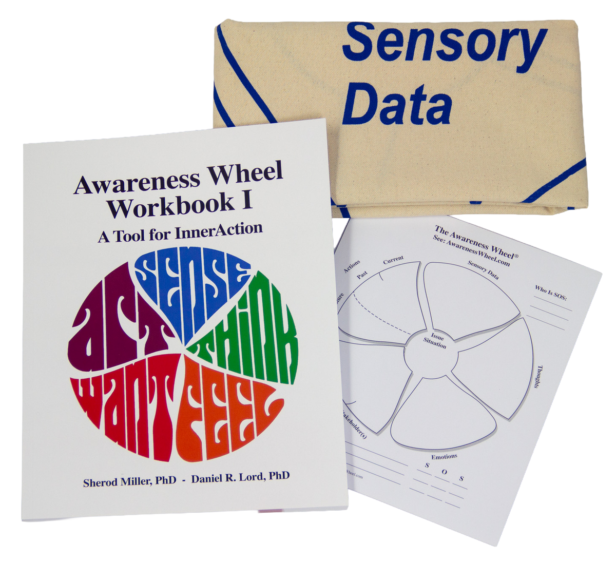 Awareness Wheel Workbook I with InnerAction NotePad and SkillsMat
