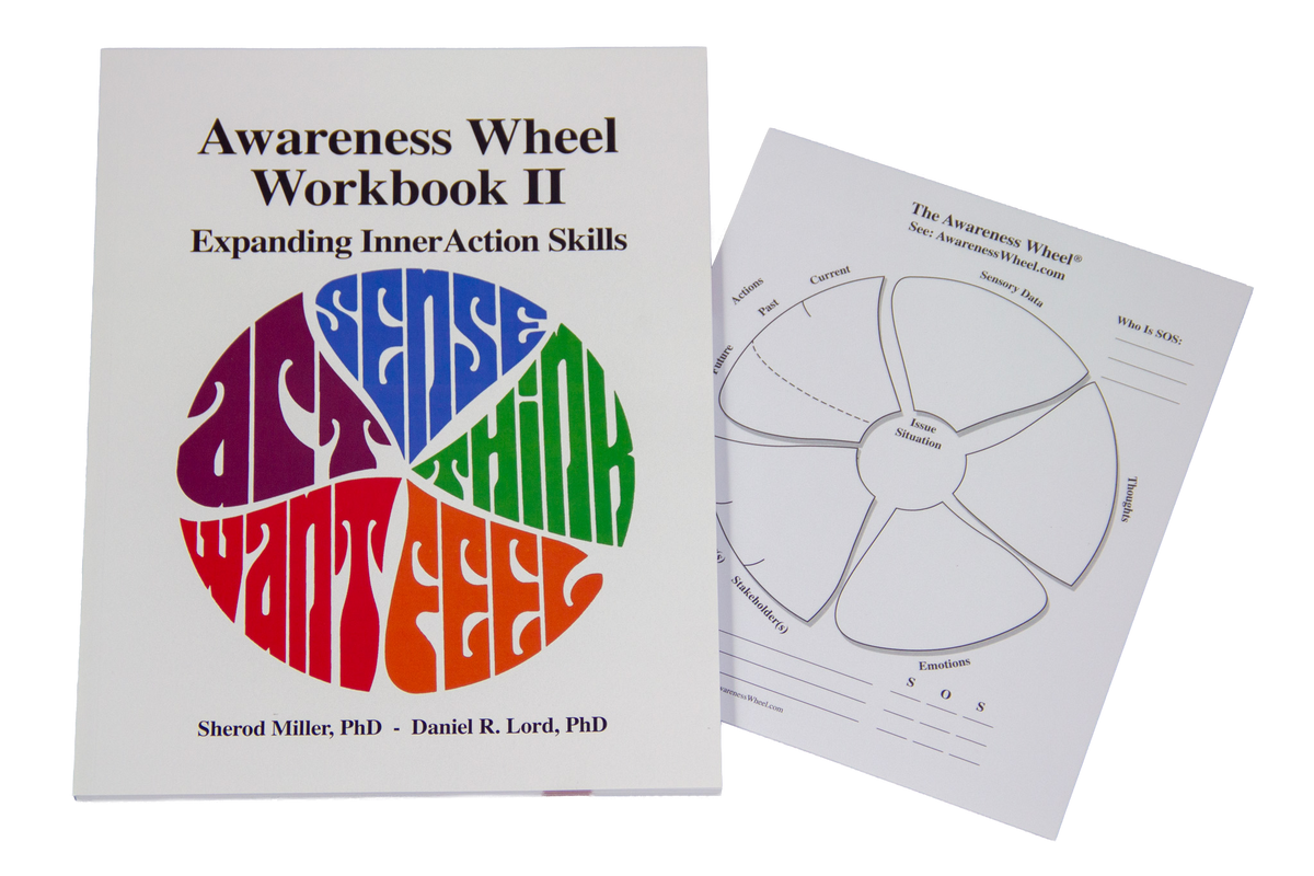 Awareness Wheel Workbook II with InnerAction Notepad